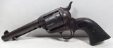 ORIGINAL UN-ALTERED COLT SINGLE ACTION ARMY REVOLVER from COLLECTING TEXAS - .45 CALIBER – SHIPPED 1912 - 1 of 17
