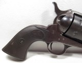 ORIGINAL UN-ALTERED COLT SINGLE ACTION ARMY REVOLVER from COLLECTING TEXAS - .45 CALIBER – SHIPPED 1912 - 7 of 17