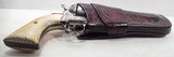 FINE TOOLED HOLSTER MARKED “L.A. SESSUMS – MAKER – LONGVIEW, TEXAS” from COLLECTING TEXAS – MADE for 4 3/4” COLT S.A.A. REVOLVER - 3 of 8