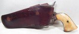 FINE TOOLED HOLSTER MARKED “L.A. SESSUMS – MAKER – LONGVIEW, TEXAS” from COLLECTING TEXAS – MADE for 4 3/4” COLT S.A.A. REVOLVER - 7 of 8