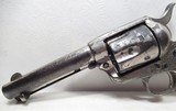 FACTORY ENGRAVED TEXAS SHIPPED COLT S.A.A. 44-40 REVOLVER from COLLECTING TEXAS – “COLT FRONTIER SIX SHOOTER” – MADE 1900 - 3 of 18