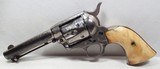 FACTORY ENGRAVED TEXAS SHIPPED COLT S.A.A. 44-40 REVOLVER from COLLECTING TEXAS – “COLT FRONTIER SIX SHOOTER” – MADE 1900 - 1 of 18