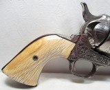 FACTORY ENGRAVED TEXAS SHIPPED COLT S.A.A. 44-40 REVOLVER from COLLECTING TEXAS – “COLT FRONTIER SIX SHOOTER” – MADE 1900 - 7 of 18