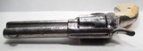 FACTORY ENGRAVED TEXAS SHIPPED COLT S.A.A. 44-40 REVOLVER from COLLECTING TEXAS – “COLT FRONTIER SIX SHOOTER” – MADE 1900 - 9 of 18