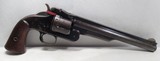VERY HIGH CONDITION ANTIQUE SMITH & WESSON FIRST MODEL AMERICAN (MODEL No. THREE 1ST MODEL SINGLE ACTION) from COLLECTING TEXAS - 4 of 16