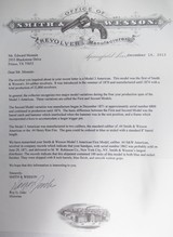 VERY HIGH CONDITION ANTIQUE SMITH & WESSON FIRST MODEL AMERICAN (MODEL No. THREE 1ST MODEL SINGLE ACTION) from COLLECTING TEXAS - 16 of 16