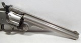 VERY RARE ANTIQUE NICKEL PLATED 2ND MODEL SCHOFIELD U.S. MARKED REVOLVER from COLLECTING TEXAS – IVORY GRIPS – CIRCA 1876-1877 - 3 of 16