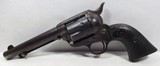 RARE FACTORY LETTERED COLT S.A.A. REVOLVER from COLLECTING TEXAS – FACTORY MARKED “W.F. & CO.” on BUTT of REVOLVER – SHIPPED 1906 - 4 of 20