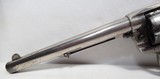 EARLY COLT MODEL 1878 “FAT GRIP” SHIPPED 1881 from COLLECTING TEXAS – 45 CAL. with 7 1/2” BARREL and NICKEL FINISH - 4 of 17