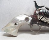 WOLF & KLAR ENGRAVED COLT 45 S.A.A. REVOLVER from COLLECTING TEXAS - SOLD to HAMPTON HARDWARE of CHICKASHA, OKLAHOMA in 1930 - 7 of 23