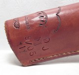 SCARCE ANTIQUE COLT S.A.A. 41 REVOLVER from COLLECTING TEXAS – ONE GUN SHIPMENT to an INDIVIDUAL in 1896 – TOOLED HOLSTER - 19 of 21