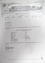 ANTIQUE COLT S.A.A. 45 REVOLVER from COLLECTING TEXAS – SHIPPED 1891 to WALTER TIPS of AUSTIN, TEXAS – FACTORY LETTER - 20 of 20