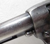 NICE 119 YEAR-OLD COLT S.A.A. 32/20 TEXAS SHIPPED REVOLVER from COLLECTING TEXAS – SHIPPED 1903 – FACTORY LETTER - 8 of 19