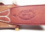 RANDALL MADE KNIFE No. 7 FIGHTER with ORIGINAL ROUGHBACK SHEATH and STONE from COLLECTING TEXAS - 11 of 11