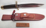 RANDALL MADE KNIFE No. 7 FIGHTER from COLLECTING TEXAS – ORIGINAL SHEATH and STONE
