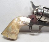 OUTSTANDING ANTIQUE COLT S.A.A. 44-40 REVOLVER from COLLECTING TEXAS – MADE 1891 with 7 1/2” BARREL – “COLT FRONTIER SIX SHOOTER” - 2 of 21