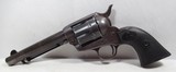 WELLS FARGO LETTERED COLT .45 REVOLVER from COLLECTING TEXAS - SHIPPED tin 1906 –COLORADO DIVISION MARKED GRIPS - 1 of 20