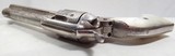 RARE ANTIQUE L.D. NIMSCHKE ENGRAVED COLT S.A.A. REVOLVER from COLLECTING TEXAS – MADE 1884 – SILVER PLATED - 10 of 17