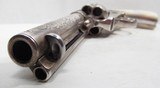 RARE ANTIQUE L.D. NIMSCHKE ENGRAVED COLT S.A.A. REVOLVER from COLLECTING TEXAS – MADE 1884 – SILVER PLATED - 16 of 17