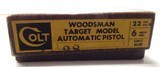 COLT TARGET WOODSMAN MODEL .22 PISTOL from COLLECTING TEXAS – NEW in BOX – MADE 1968 - 17 of 18