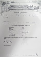 FINE ANTIQUE WESTERN SHIPPED COLT 1878 from COLLECTING TEXAS – COLT D.A. 1878 REVOLVER 45 Cal. – SHIPPED TO J.P. LOWER & SONS – DENVER, COLORADO - 19 of 19