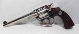 FINE FACTORY NICKEL COLT POLICE POSITIVE from COLLECTING TEXAS – SHIPPED to WOLF & KLAR, FT. WORTH, TX – MADE 1926 - 1 of 20