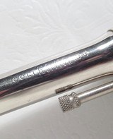 FINE FACTORY NICKEL COLT POLICE POSITIVE from COLLECTING TEXAS – SHIPPED to WOLF & KLAR, FT. WORTH, TX – MADE 1926 - 6 of 20