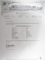 FINE FACTORY NICKEL COLT POLICE POSITIVE from COLLECTING TEXAS – SHIPPED to WOLF & KLAR, FT. WORTH, TX – MADE 1926 - 20 of 20