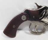 FINE FACTORY NICKEL COLT POLICE POSITIVE from COLLECTING TEXAS – SHIPPED to WOLF & KLAR, FT. WORTH, TX – MADE 1926 - 8 of 20