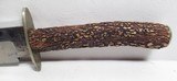 FINE LARGE ENGLISH BOWIE KNIFE by GEORGE WOSTENHOLM from COLLECTING TEXAS – I*XL CIVIL WAR ERA 10” CLIP-POINT BLADE - 2 of 14