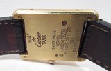 FINE CARTIER “TANK MUST” WATCH from COLLECTING TEXAS – ORIGINAL FACTORY BOX with ALL PAPERS - 4 of 9