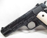 THE FINEST BEN LANE, JR. ENGRAVED COLT PRE-WWII ACE MODEL PISTOL in EXISTENCE from COLLECTING TEXAS - 4 of 23