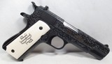 THE FINEST BEN LANE, JR. ENGRAVED COLT PRE-WWII ACE MODEL PISTOL in EXISTENCE from COLLECTING TEXAS - 6 of 23