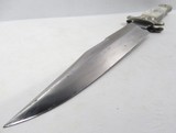 VERY RARE LUKE BOOTH KNIFE with MOUNTED MOROCCO SHEATH from COLLECTING TEXAS – CIRCA 1850 - 15 of 18