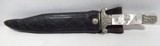 VERY RARE LUKE BOOTH KNIFE with MOUNTED MOROCCO SHEATH from COLLECTING TEXAS – CIRCA 1850 - 16 of 18