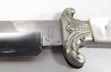 VERY RARE LUKE BOOTH KNIFE with MOUNTED MOROCCO SHEATH from COLLECTING TEXAS – CIRCA 1850 - 4 of 18