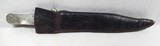 VERY RARE LUKE BOOTH KNIFE with MOUNTED MOROCCO SHEATH from COLLECTING TEXAS – CIRCA 1850 - 17 of 18