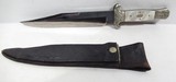 VERY RARE LUKE BOOTH KNIFE with MOUNTED MOROCCO SHEATH from COLLECTING TEXAS – CIRCA 1850 - 1 of 18