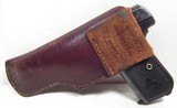 RARE FORT WORTH, TEXAS MADE HOLSTER for COLT POCKET AUTO .32 or .380 from COLLECTING TEXAS - 2 of 5