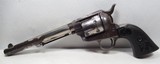 ANTIQUE COLT S.A.A. 45 REVOLVER with 7 1/2” BARREL from COLLECTING TEXAS – FACTORY LETTER – KANSAS CITY SHIPPED 1887 - 1 of 17
