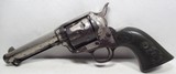 ANTIQUE COLT S.A.A. 45 REVOLVER from COLLECTING TEXAS – MADE 1888 – FACTORY LETTER INCLUDED - 1 of 17