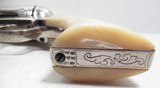 FACTORY ENGRAVED COLT S.A.A. 45 REVOLVER from COLLECTING TEXAS – MADE 1903 – PEARL GRIPS – FACTORY LETTER - 15 of 20