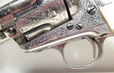 FACTORY ENGRAVED COLT S.A.A. 45 REVOLVER from COLLECTING TEXAS – MADE 1903 – PEARL GRIPS – FACTORY LETTER - 3 of 20
