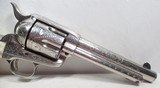 FACTORY ENGRAVED COLT S.A.A. 45 REVOLVER from COLLECTING TEXAS – MADE 1903 – PEARL GRIPS – FACTORY LETTER - 8 of 20
