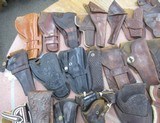 GROUP of 35 LEATHER HOLSTERS from COLLECTING TEXAS - 5 of 6