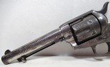 SUPER RARE L.D. NIMSCHKE ENGRAVED COLT .44 RIMFIRE
SINGLE ACTION ARMY REVOLVER from COLLECTING TEXAS – MADE 1877 - 4 of 18