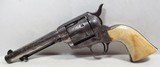 SUPER RARE L.D. NIMSCHKE ENGRAVED COLT .44 RIMFIRESINGLE ACTION ARMY REVOLVER from COLLECTING TEXAS – MADE 1877