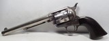 TOTALLY ORIGINAL ANTIQUE COLT S.A.A. REVOLVER from COLLECTING TEXAS – MADE 1881 – FACTORY LETTER INCLUDED