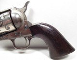 TOTALLY ORIGINAL ANTIQUE COLT S.A.A. REVOLVER from COLLECTING TEXAS – MADE 1881 – FACTORY LETTER INCLUDED - 2 of 17