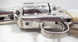 FACTORY ENGRAVED COLT S.A.A. 45 REVOLVER from COLLECTING TEXAS – MADE 1903 – PEARL GRIPS – FACTORY LETTER - 16 of 20
